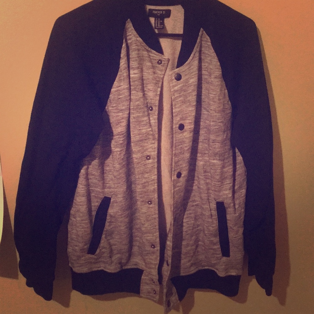 Grey and Black Buttonup